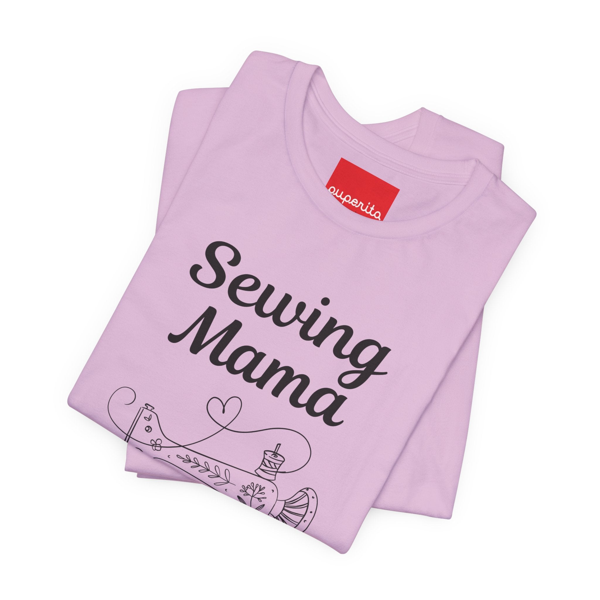 Sewing Mama Unisex Jersey Short Sleeve Tee by Puperita
