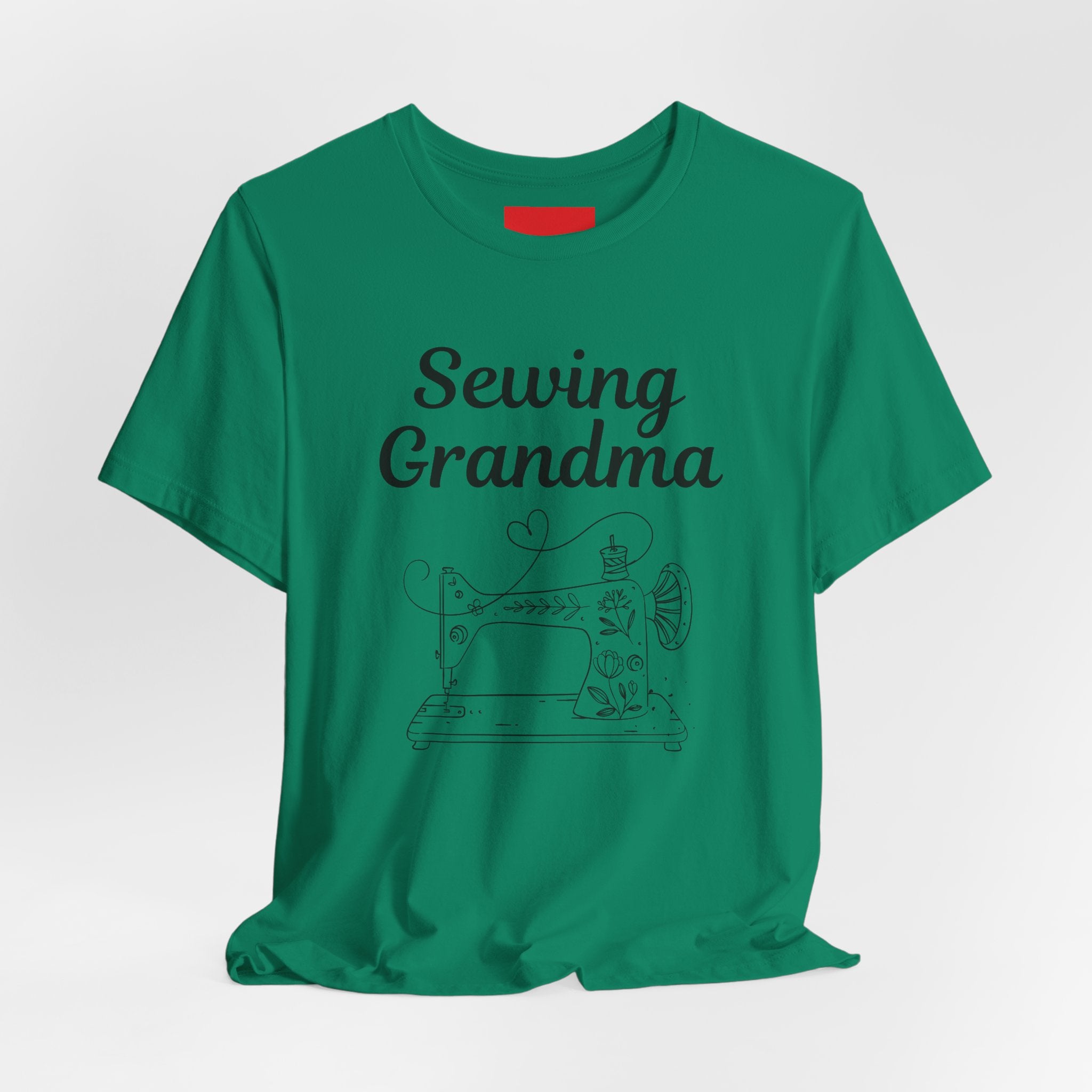 Sewing Grandma Unisex Jersey Short Sleeve Tee by Puperita