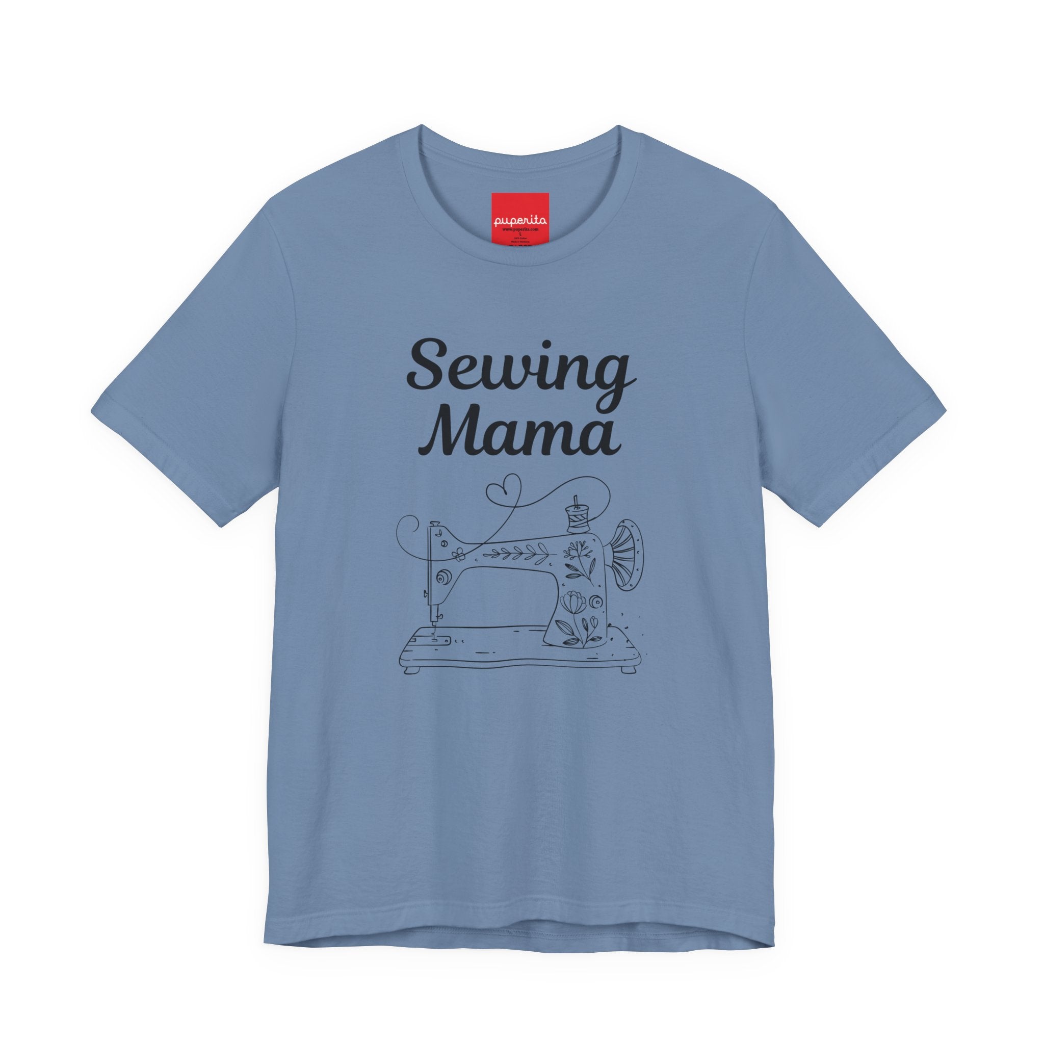 Sewing Mama Unisex Jersey Short Sleeve Tee by Puperita