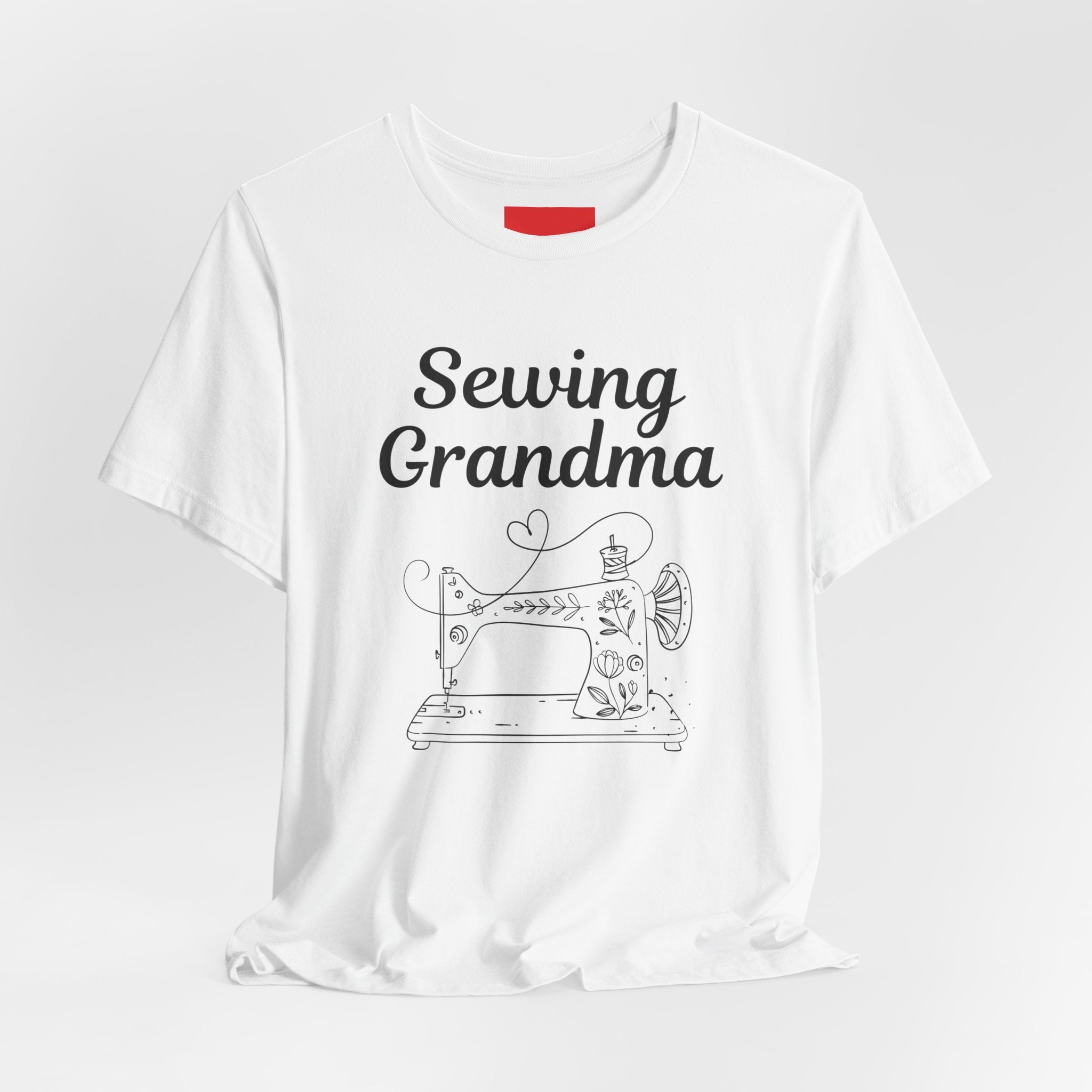 Sewing Grandma Unisex Jersey Short Sleeve Tee by Puperita