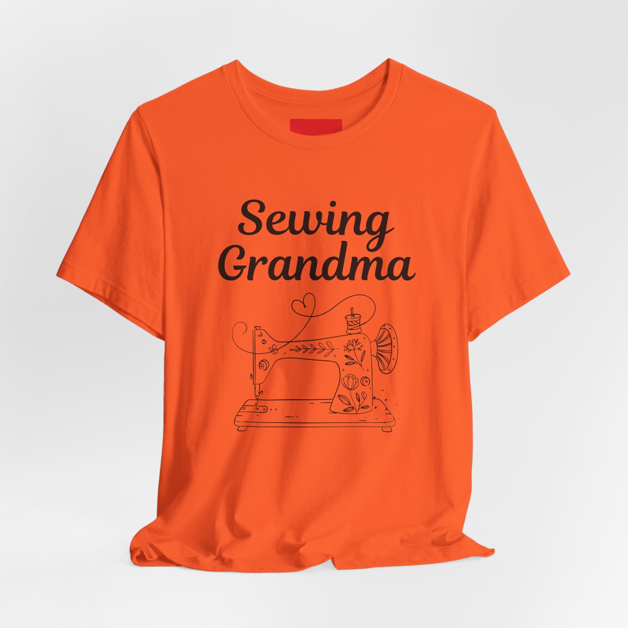 Sewing Grandma Unisex Jersey Short Sleeve Tee by Puperita