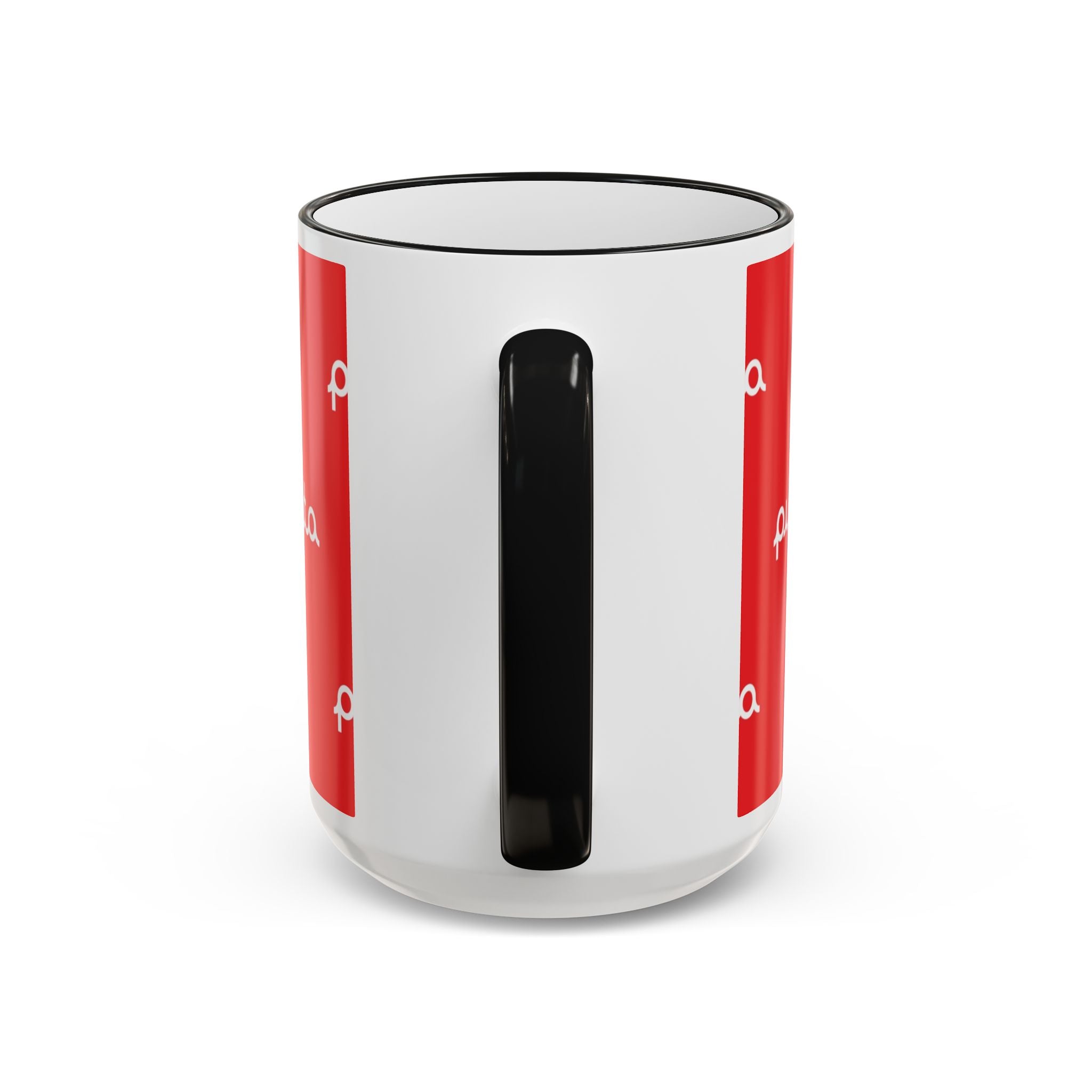 Puperita Accent Rim & Handle Mug (11oz, 15oz)