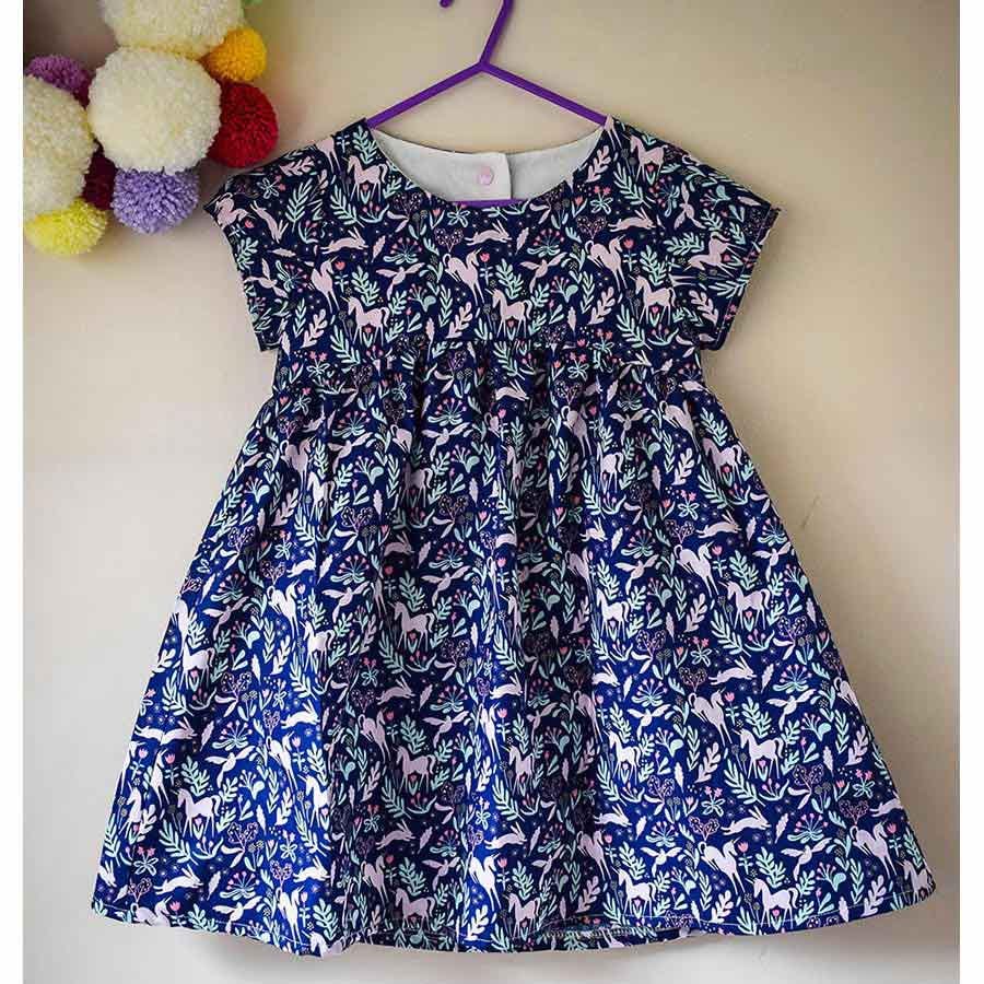 Blue Tit Dress Pattern