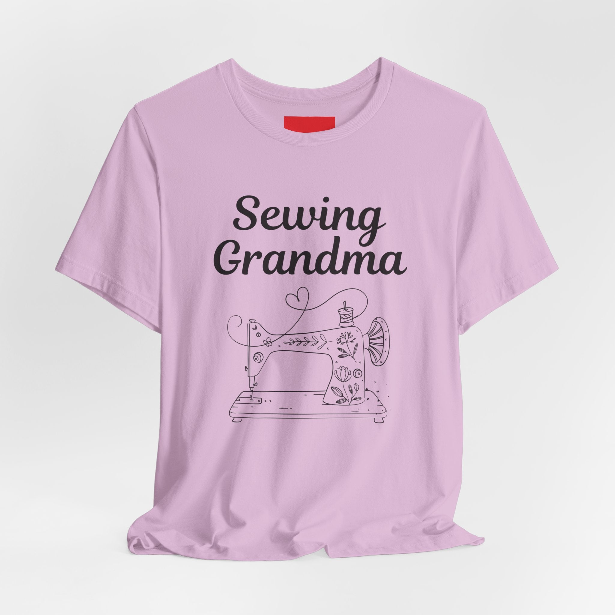 Sewing Grandma Unisex Jersey Short Sleeve Tee by Puperita