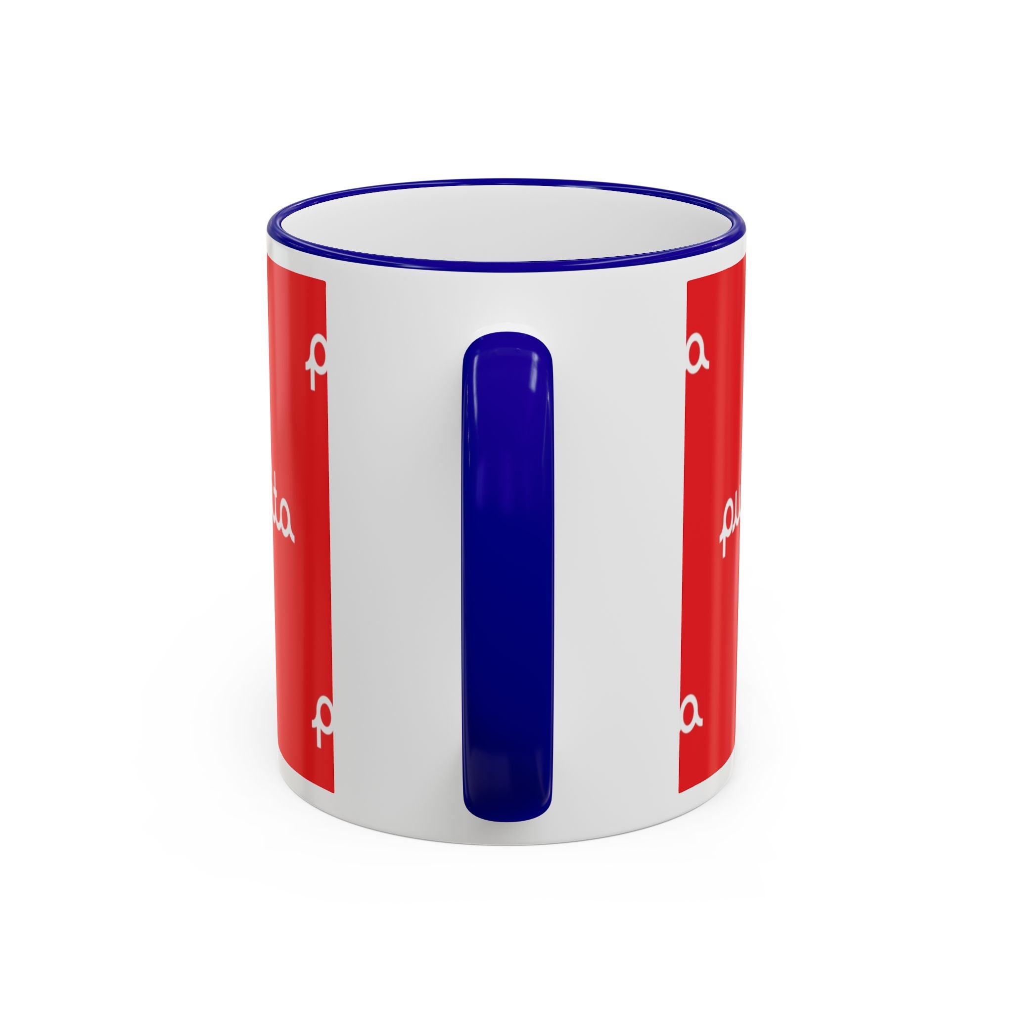 Puperita Accent Rim & Handle Mug (11oz, 15oz)