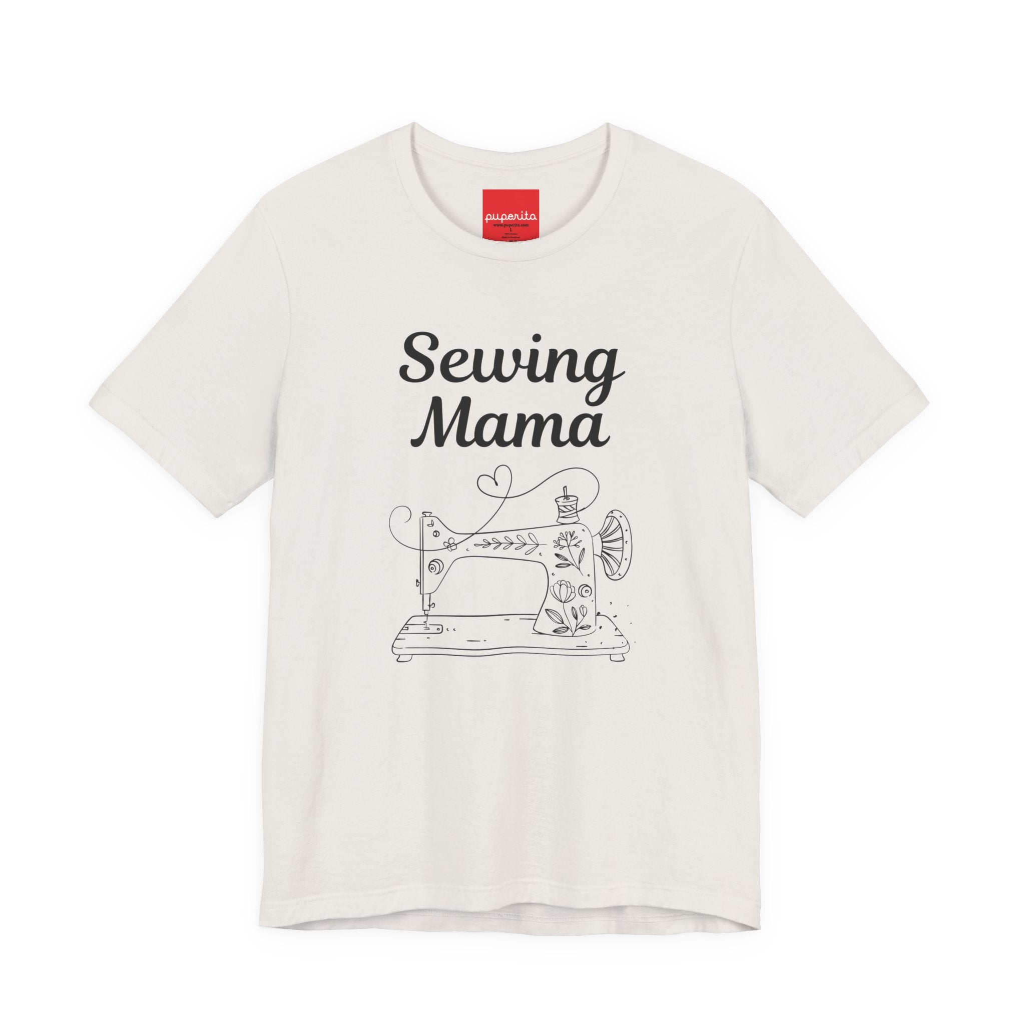 Sewing Mama Unisex Jersey Short Sleeve Tee by Puperita