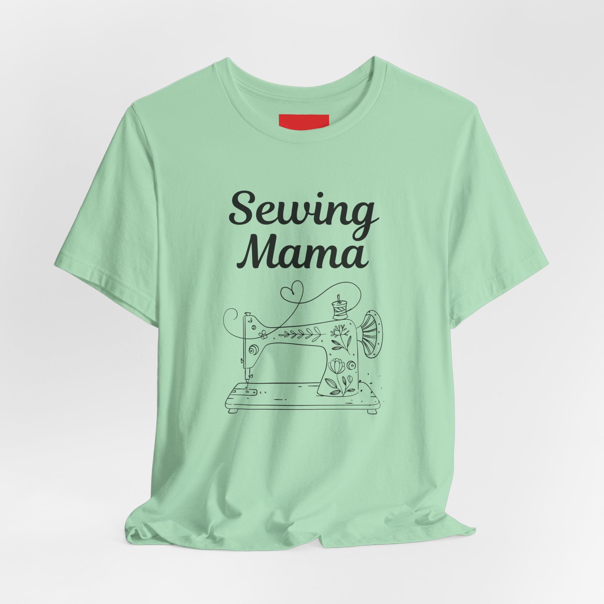 Sewing Mama Unisex Jersey Short Sleeve Tee by Puperita
