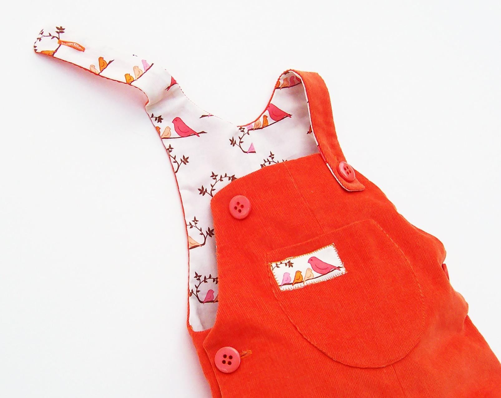 Little Birds Overalls Pattern