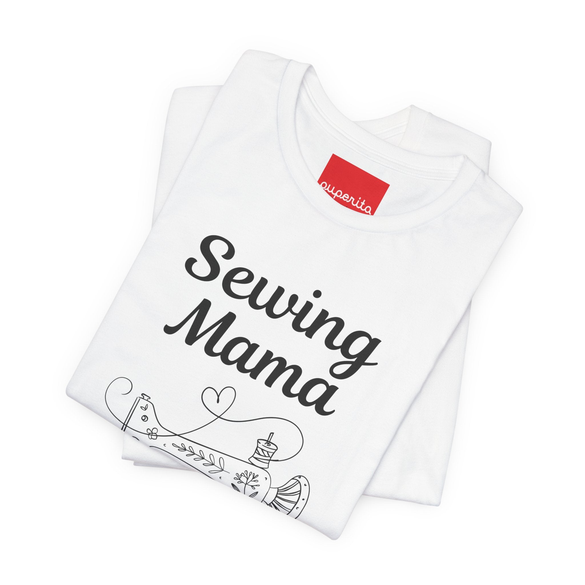 Sewing Mama Unisex Jersey Short Sleeve Tee by Puperita
