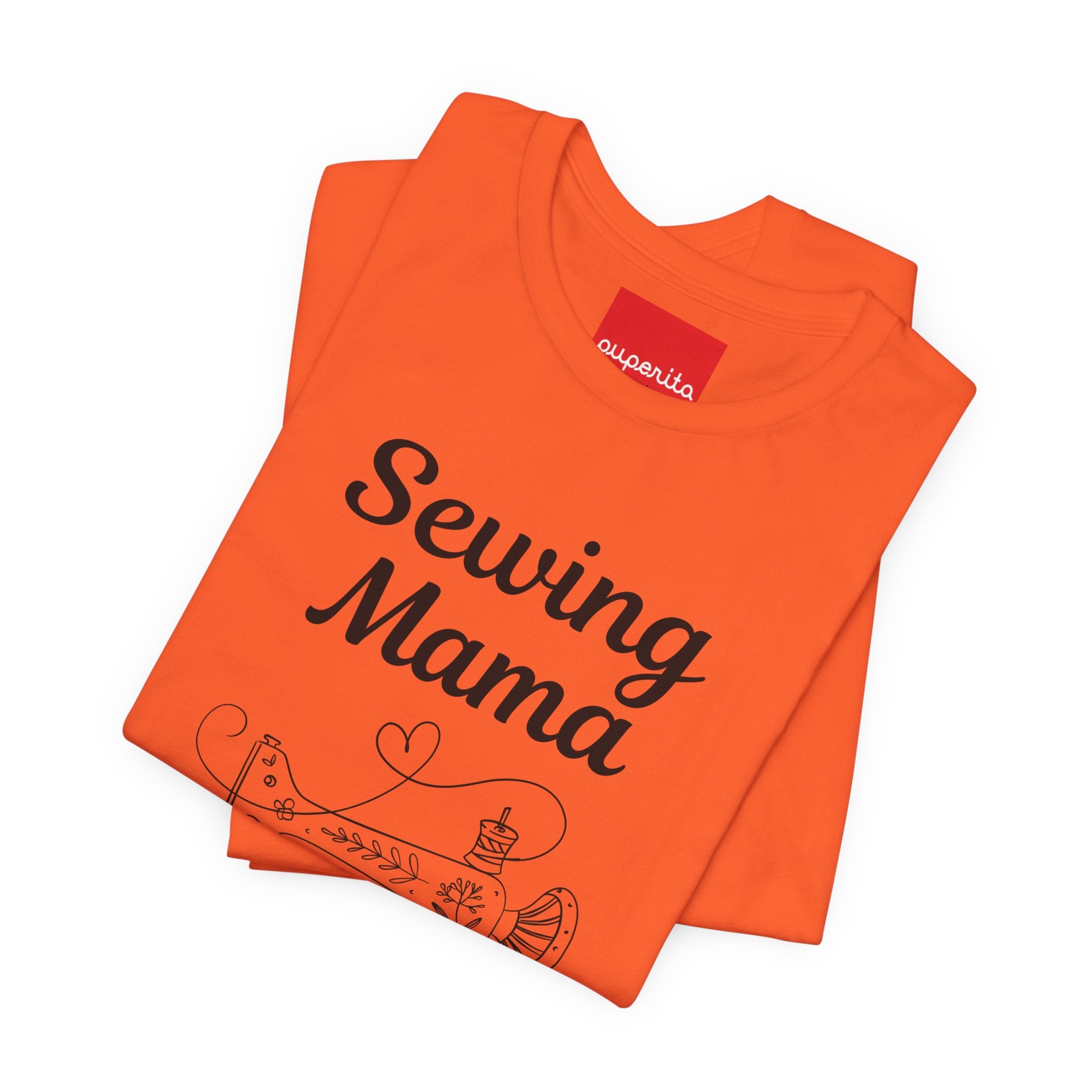 Sewing Mama Unisex Jersey Short Sleeve Tee by Puperita