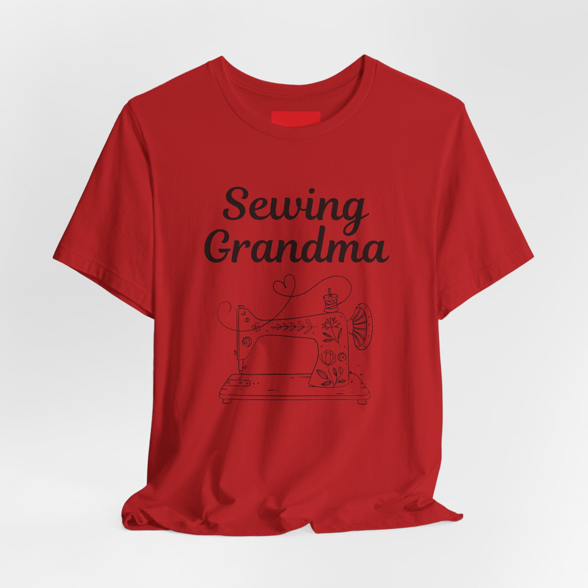 Sewing Grandma Unisex Jersey Short Sleeve Tee by Puperita
