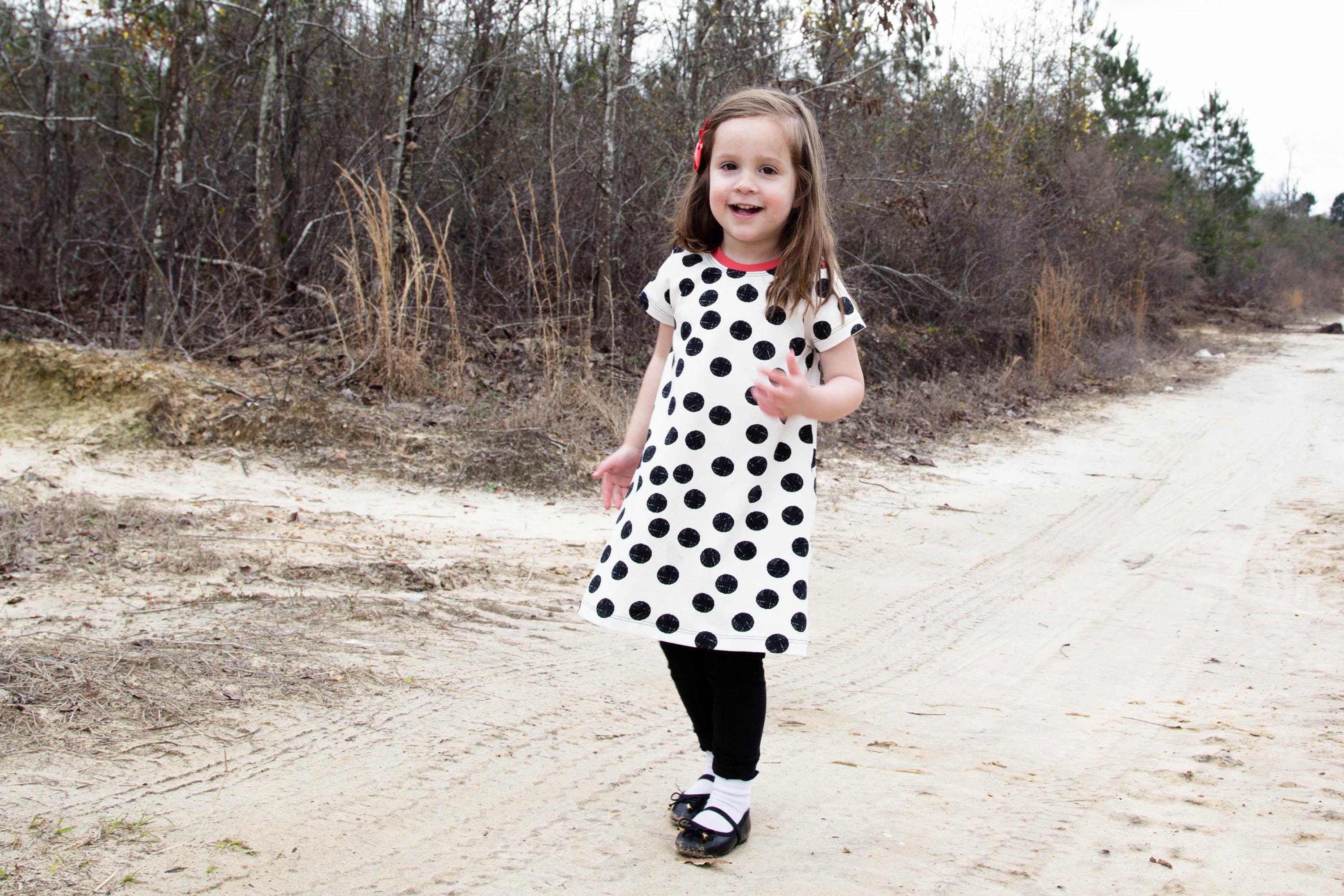 Baby Cats Dress Pattern