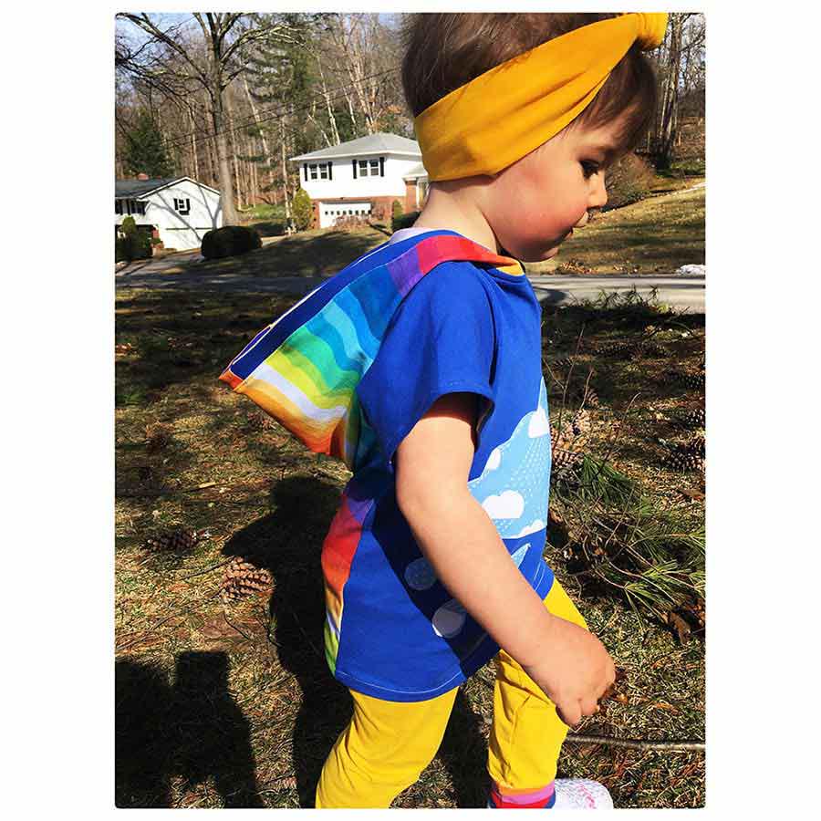 Stormy Hooded T-Shirt Pattern