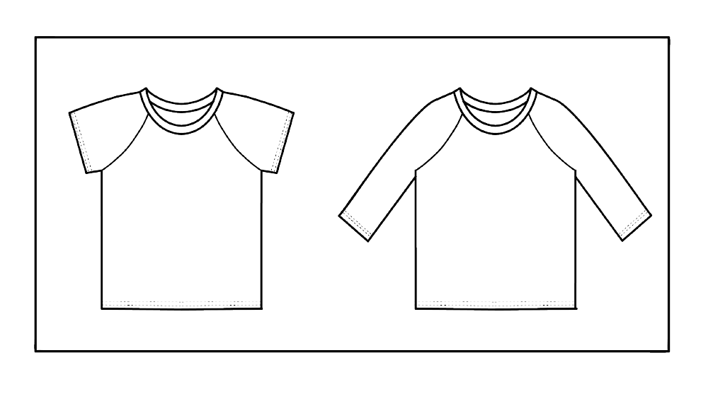 Swank Raglan T-Shirt Pattern
