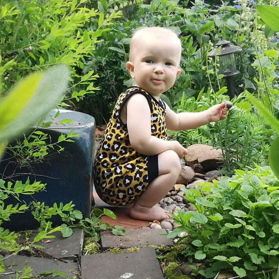 Funny Friends Short Romper Pattern