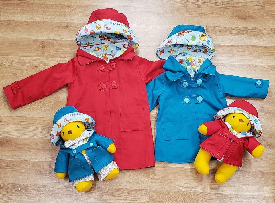 Witty Duffle Coat Pattern & Hat Pattern
