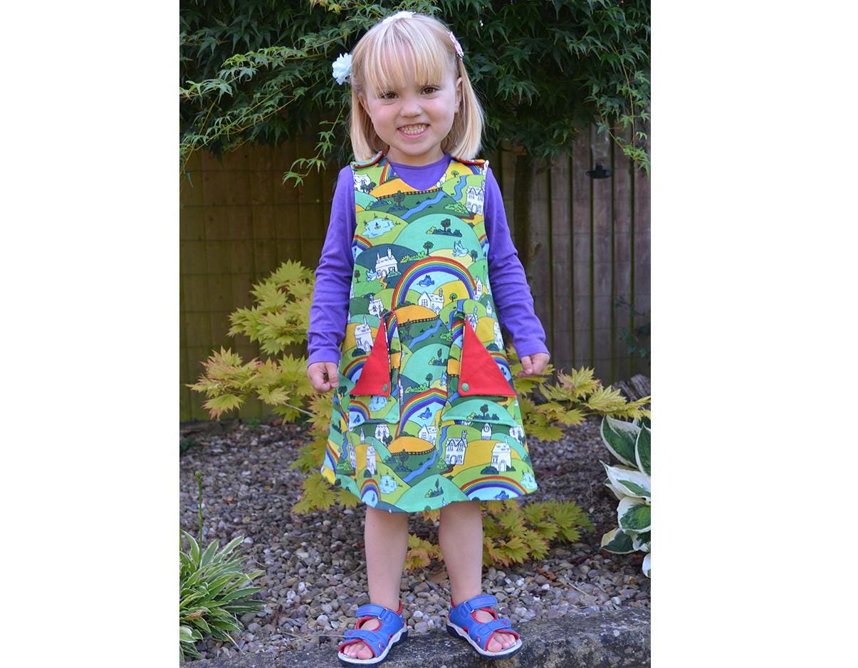 Alisha Reversible Dress & Pinafore Pattern