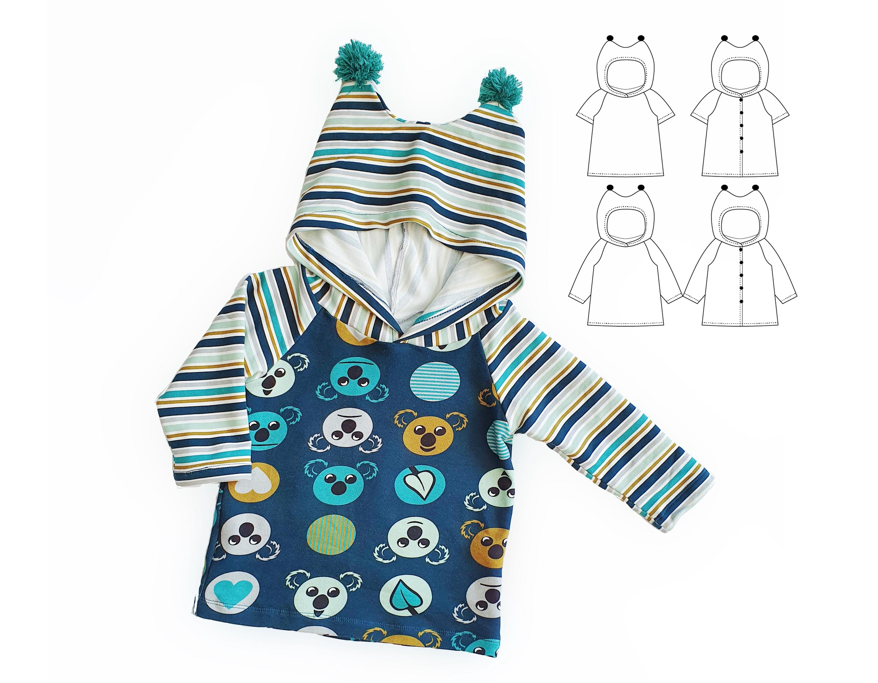Pandalove Hoodie & Cardigan Pattern