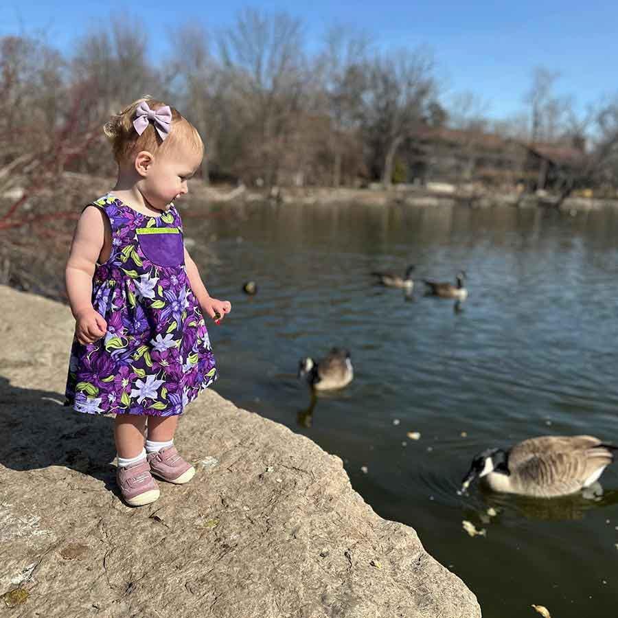 Happy Pond Bubble Romper & Pinafore Pattern