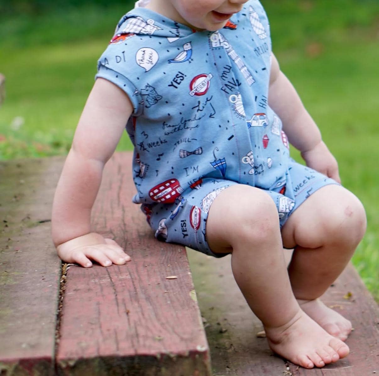 Apple Fun Romper Pattern