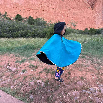 Raindrops Raincoat Cape Pattern