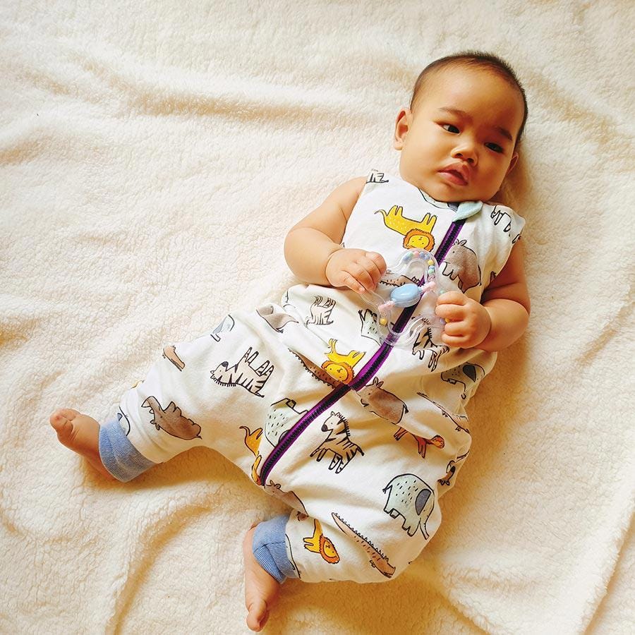 Starlight Footed Sleep Sack Pattern