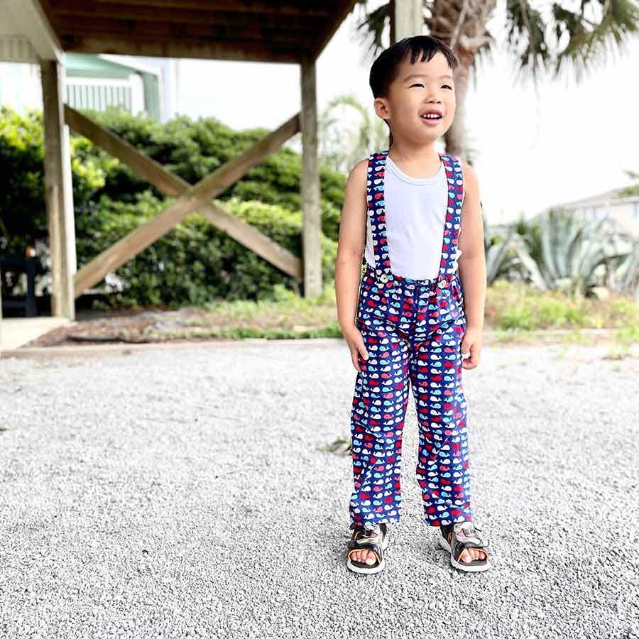 Quick Quack Suspender Pants Pattern