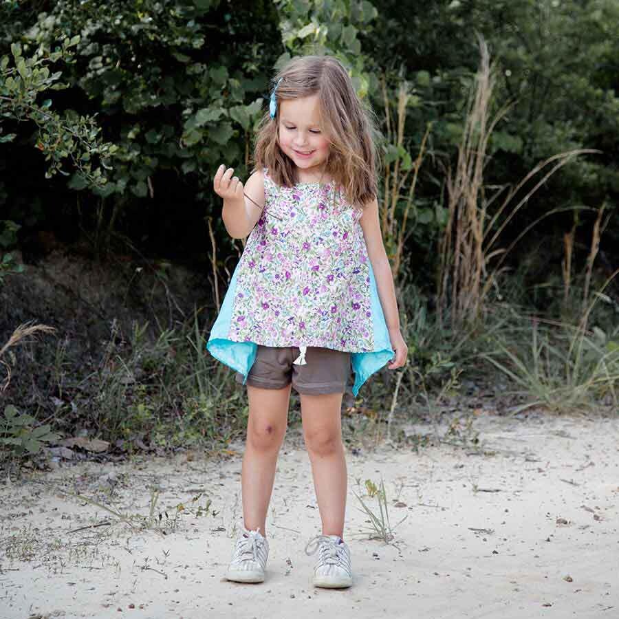 Perky Top & Shorts Pattern Set