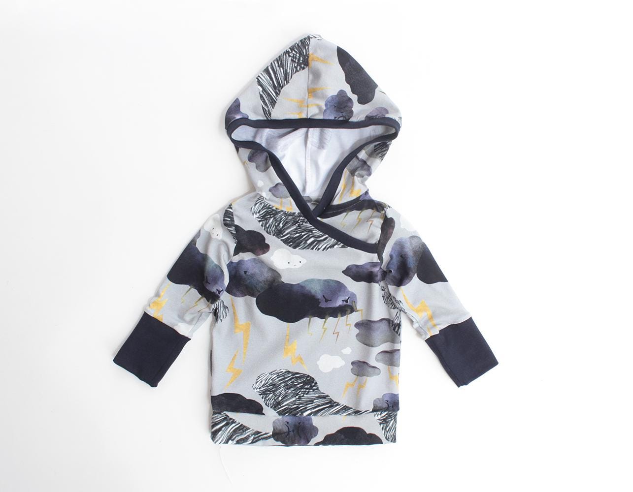Stormy Hooded T-Shirt Pattern