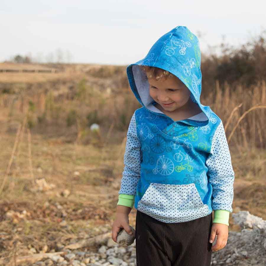 Percy Hooded Tee and Sweatshirt