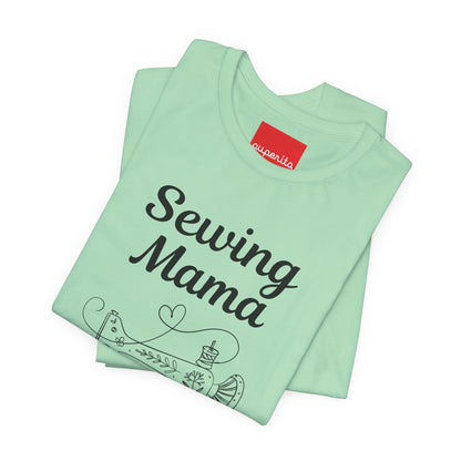 Sewing Mama Unisex Jersey Short Sleeve Tee by Puperita