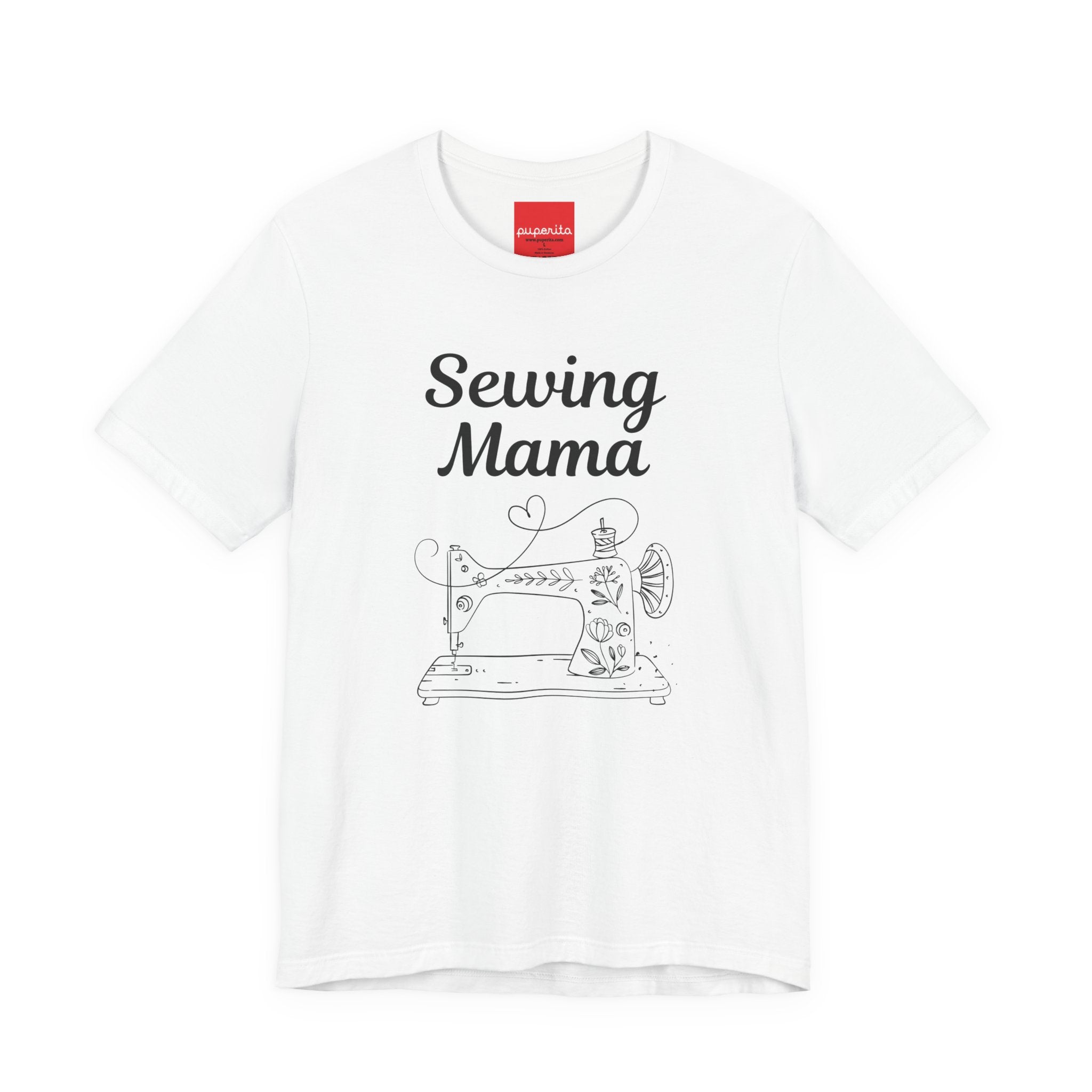Sewing Mama Unisex Jersey Short Sleeve Tee by Puperita