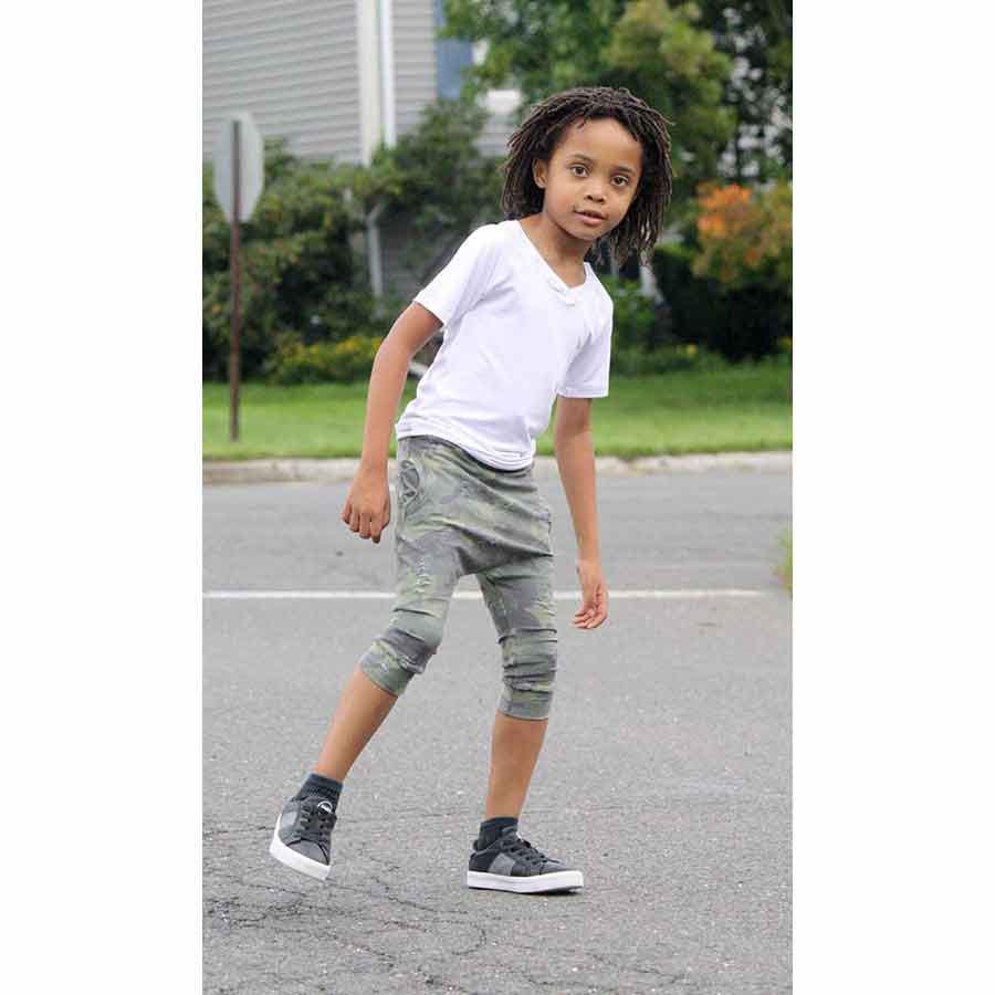 Grunge Raglan T-Shirt Pattern