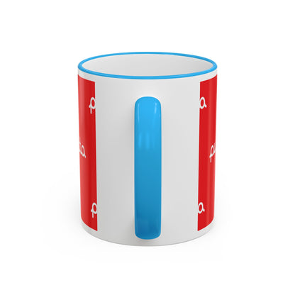 Puperita Accent Rim & Handle Mug (11oz, 15oz)