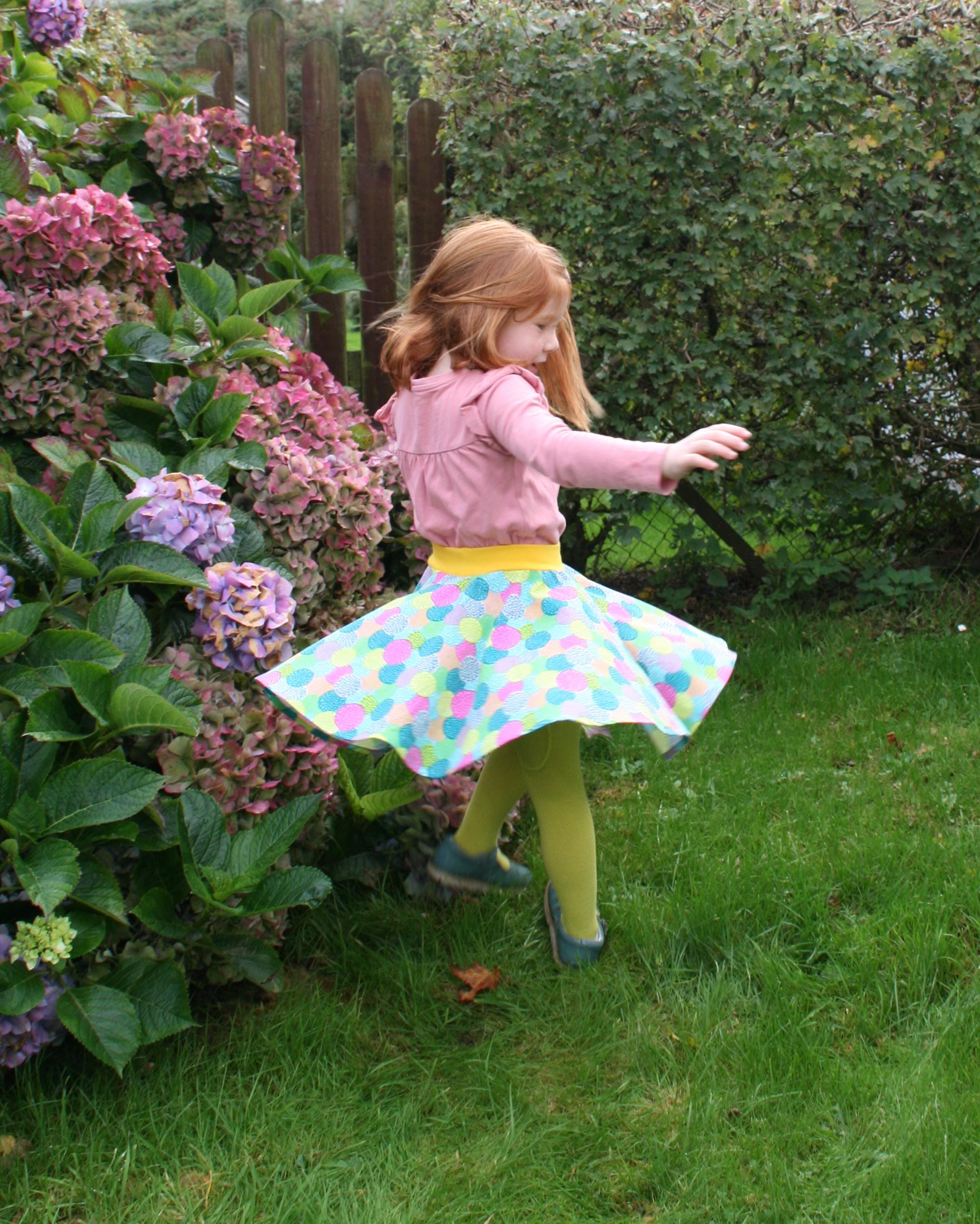 Butterfly Circle Skirt Pattern
