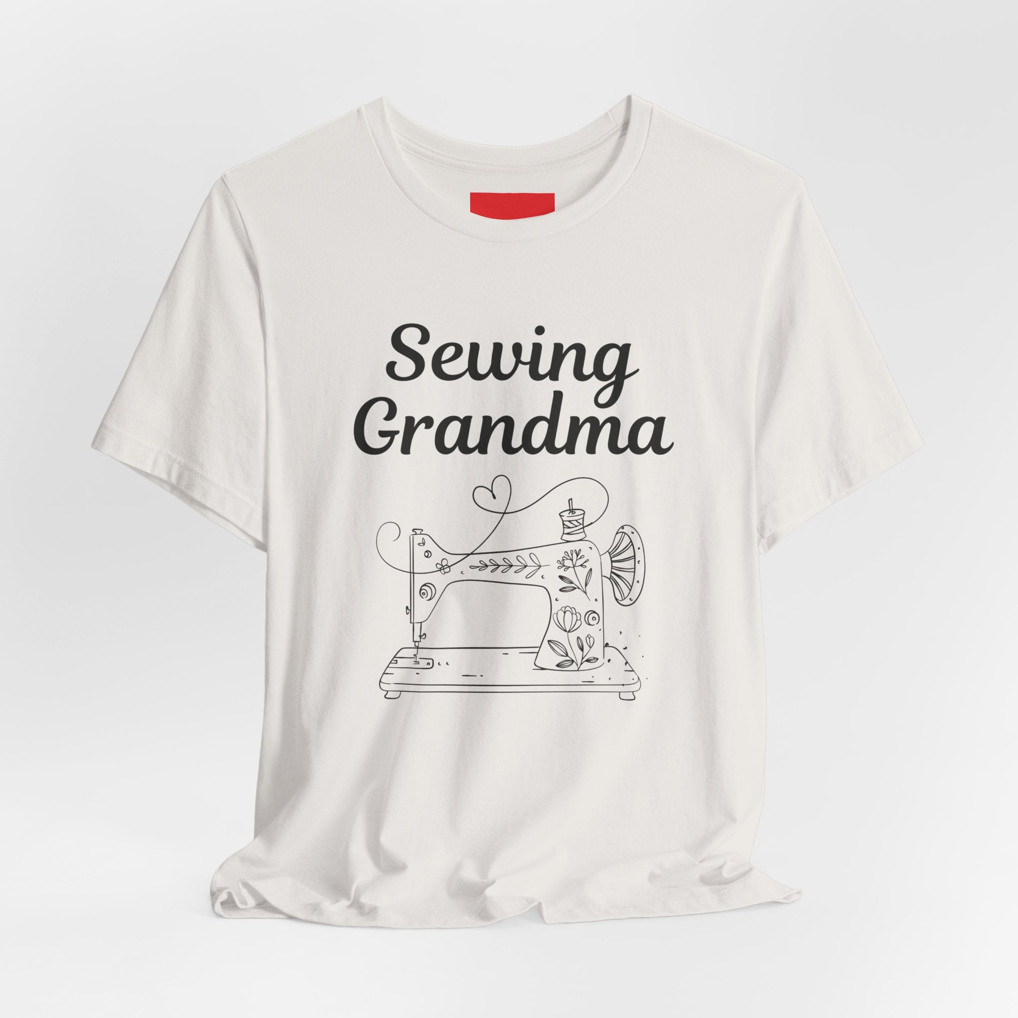 Sewing Grandma Unisex Jersey Short Sleeve Tee by Puperita