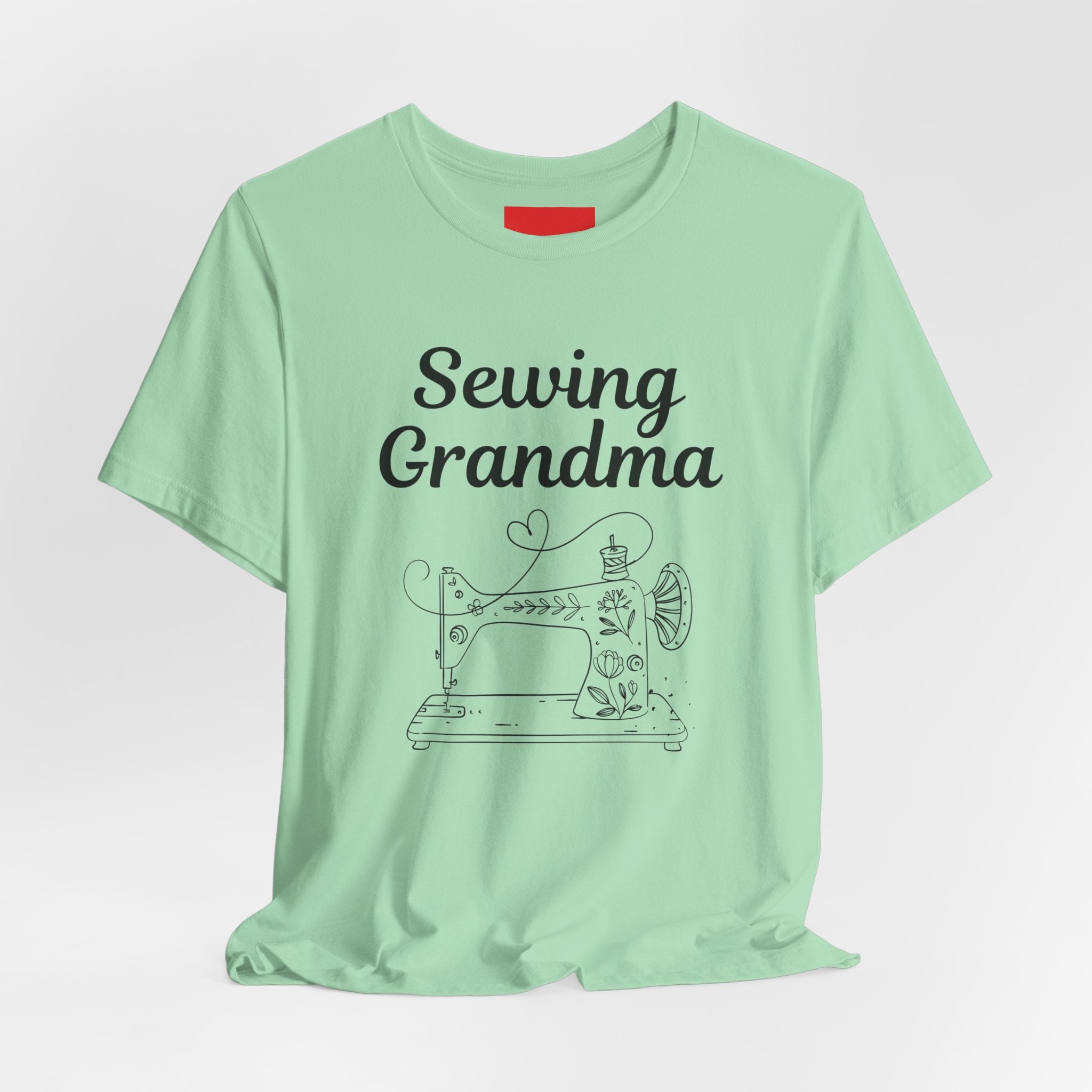 Sewing Grandma Unisex Jersey Short Sleeve Tee by Puperita