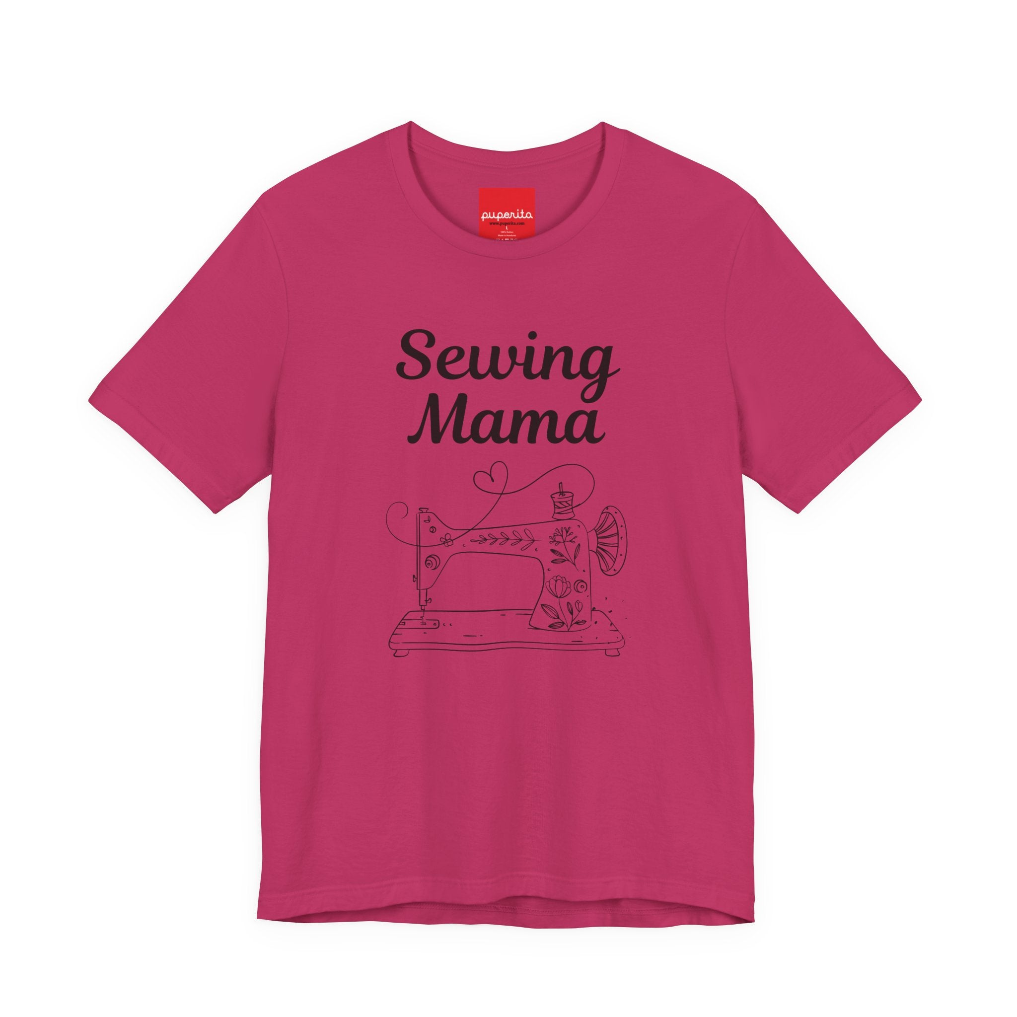 Sewing Mama Unisex Jersey Short Sleeve Tee by Puperita