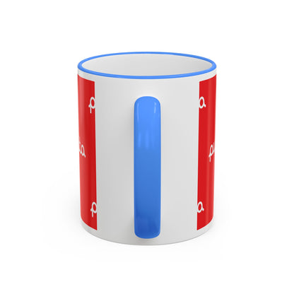 Puperita Accent Rim & Handle Mug (11oz, 15oz)