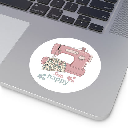 Sew Happy Sticker by Puperita