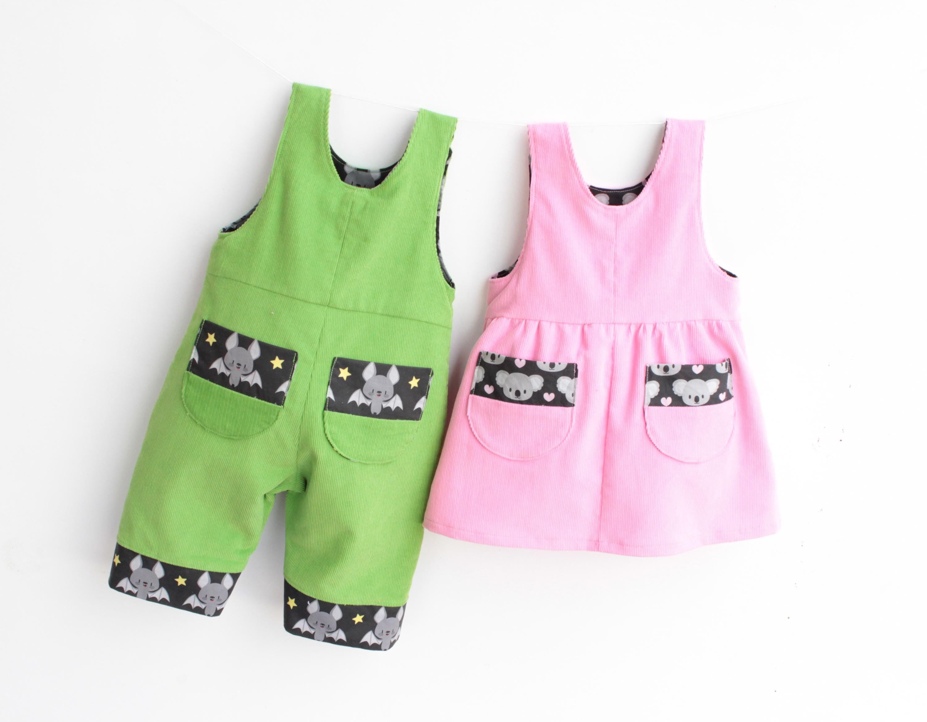 Lil Critters Dress & Pinafore Pattern