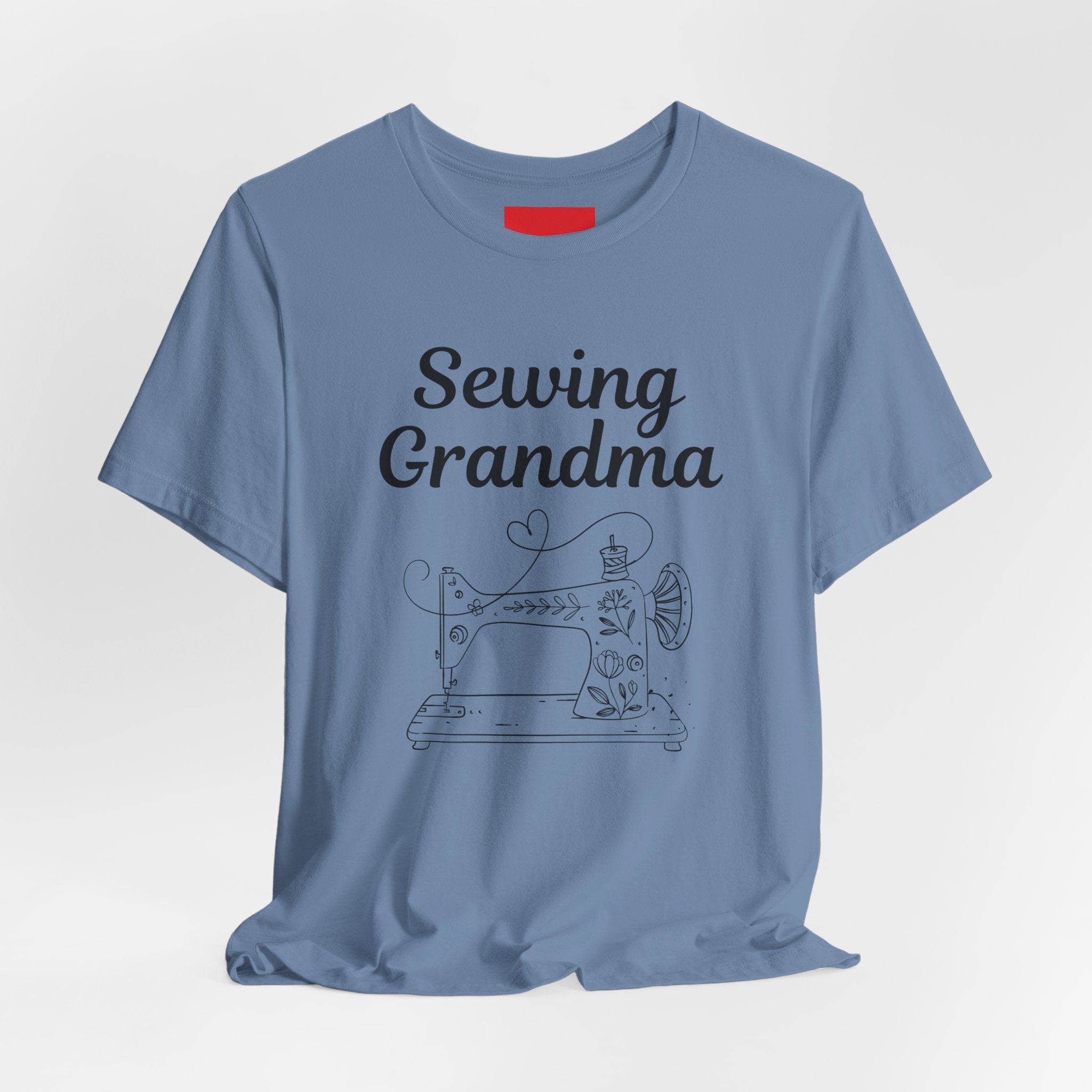 Sewing Grandma Unisex Jersey Short Sleeve Tee by Puperita