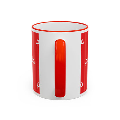 Puperita Accent Rim & Handle Mug (11oz, 15oz)