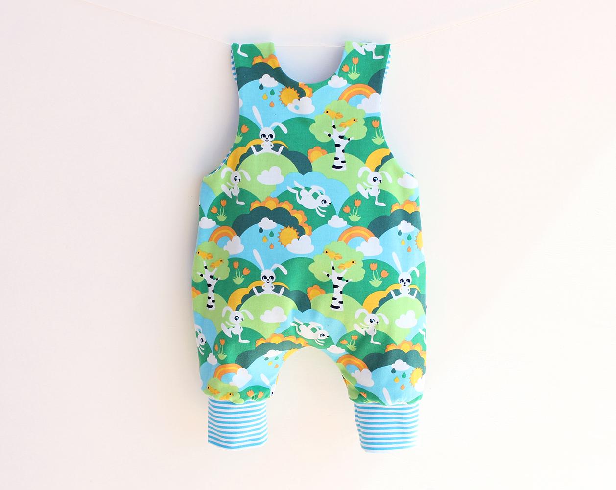 Jumpy Reversible Romper Pattern