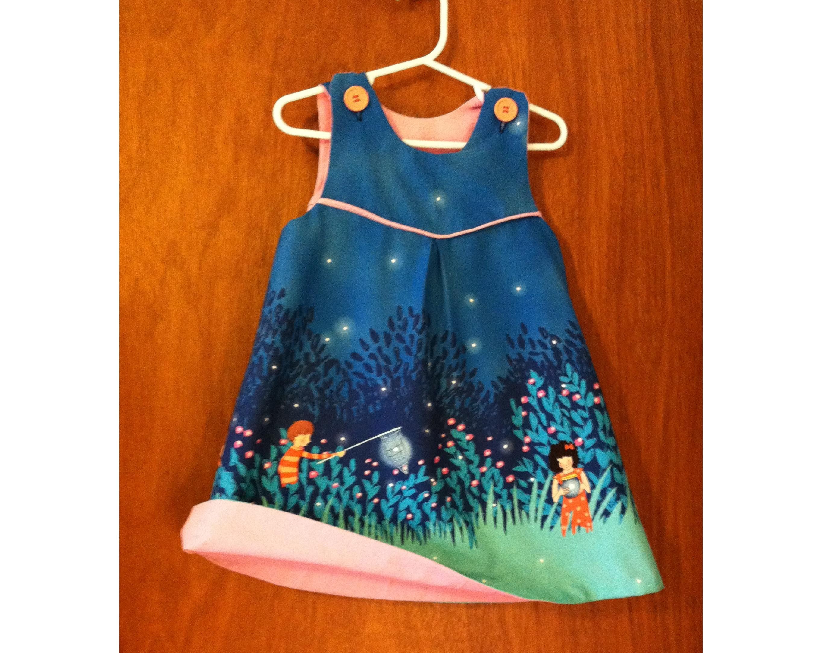 Mini Tulips Dress & Pinafore Pattern