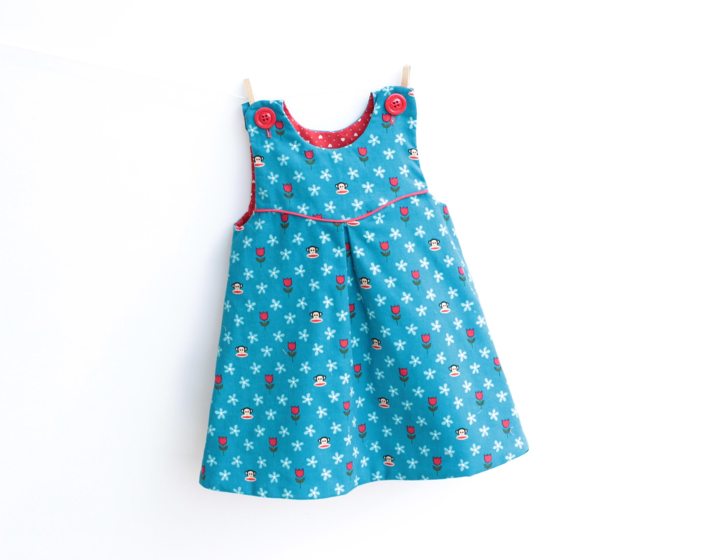 Mini Tulips Dress & Pinafore Pattern