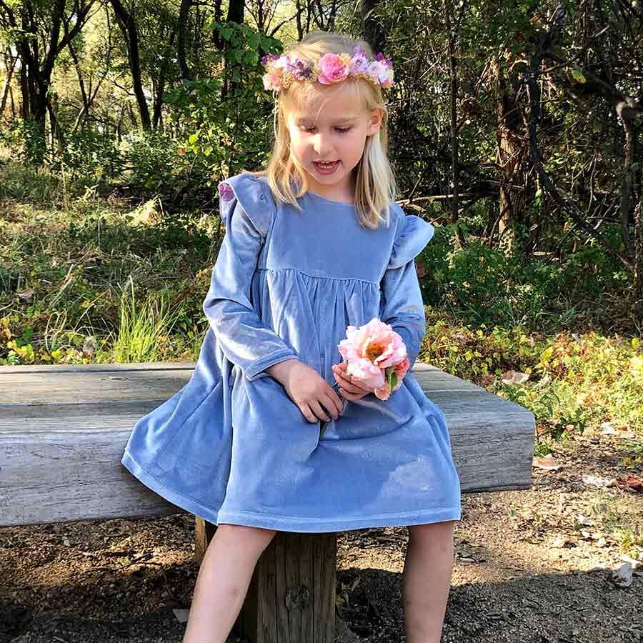 Fairytale Flutter Sleeve Dress Pattern