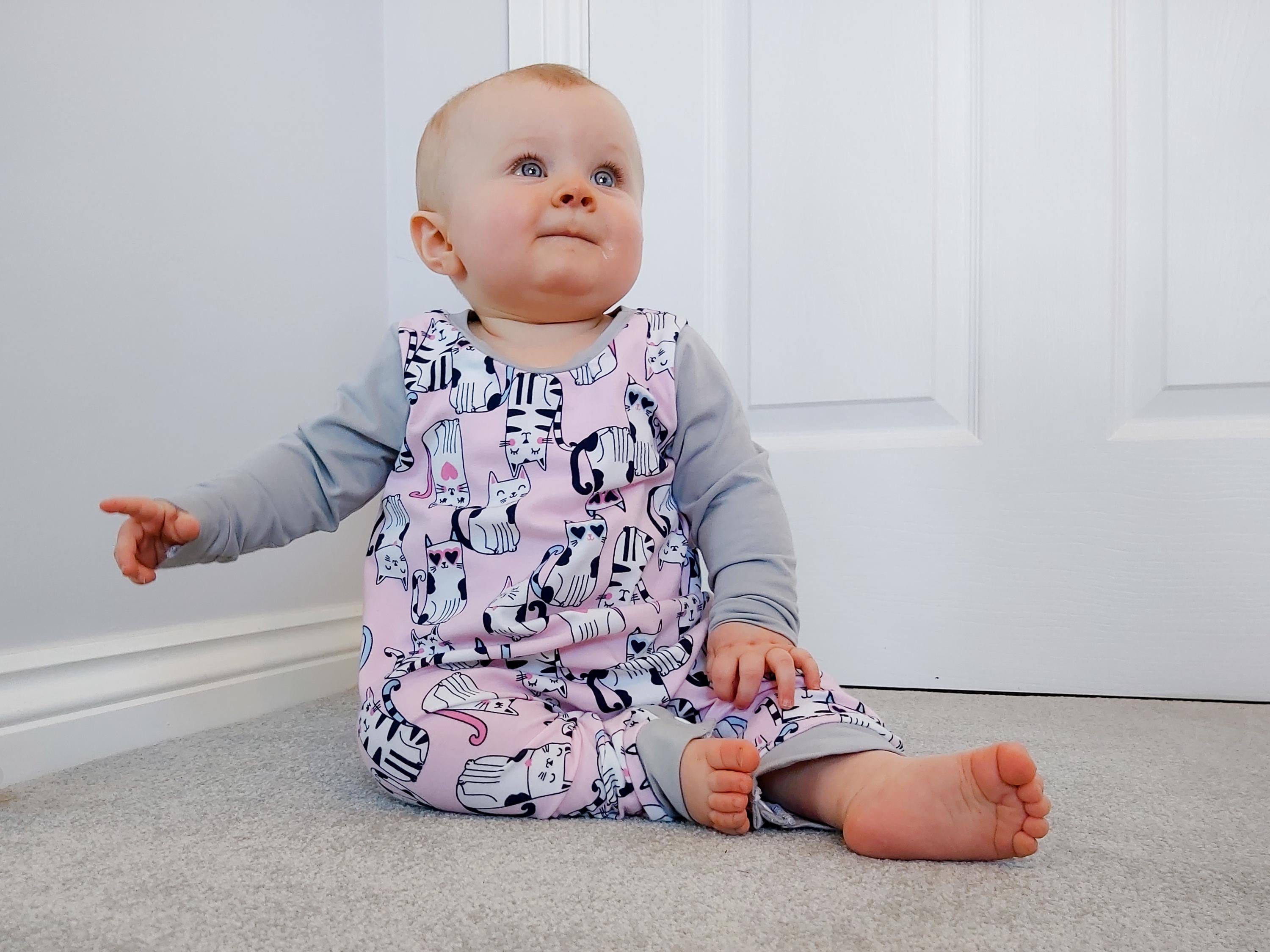 Funny Friends Long Romper Pattern