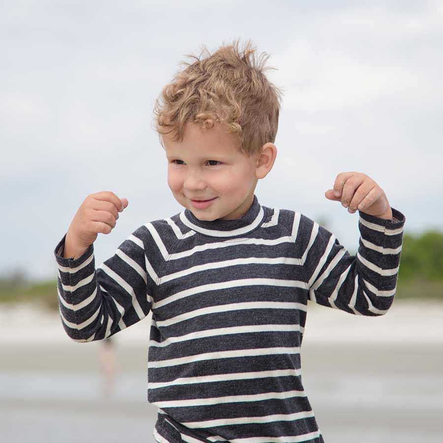 Swank Mock-Neck T-Shirt Pattern