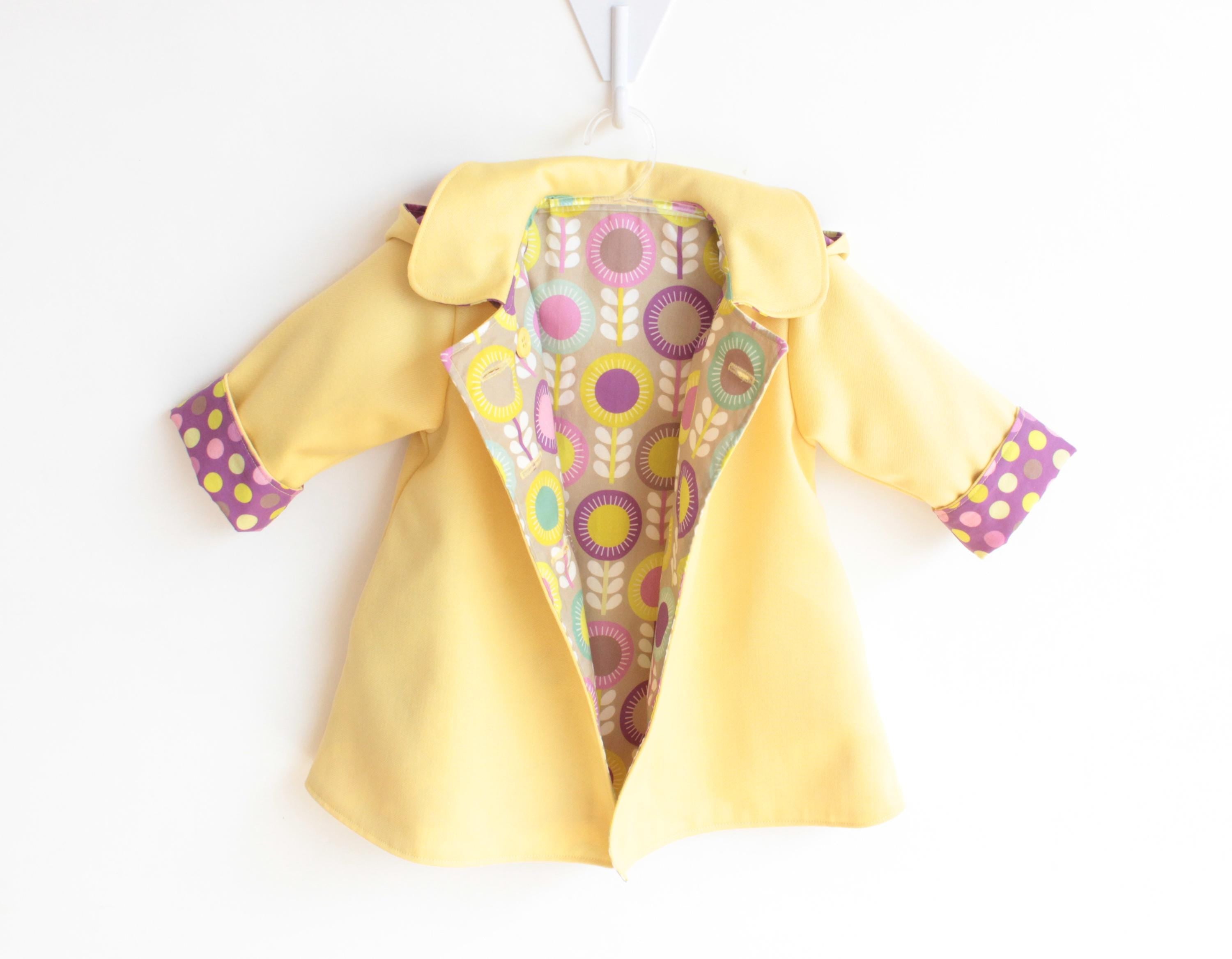 Dot Pop Raincoat Pattern